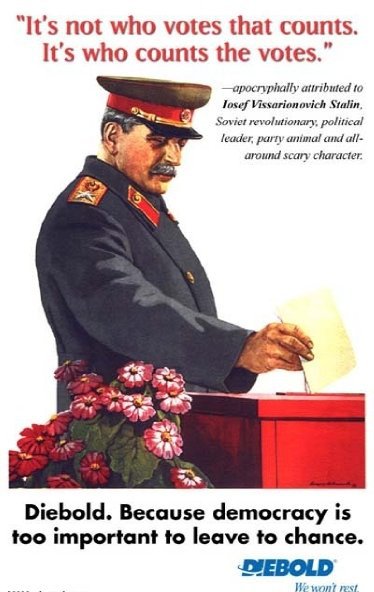 Image result for stalin who counts the votes